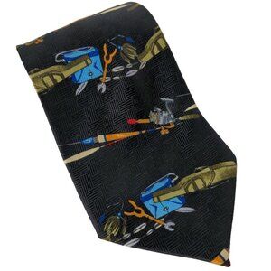 Crescent Bay Fishing Rod Reel Tackle Lure Necktie